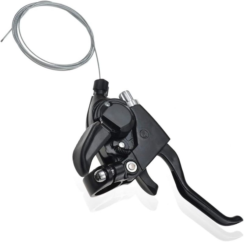 FOMTOR 3x7 Speed Shifte and 3x8 Speed Bicycle Brake Levers Shifter Set, Left Right Brake Lever Shifter Kits with Gear Indicator, Replacement with Shift Cables for Moutain Bike Road Bike, MTB (7 Speed) - Image 5